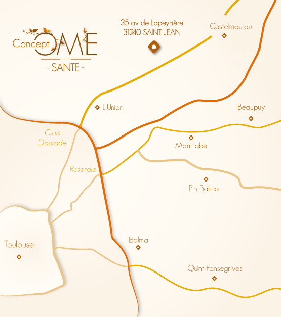 Concept Ome Santé : 35 avenue de Lapeyrière, 31240 Saint-Jean
